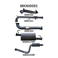 THAI Exhaust System with Cat (Pathfinder R51 05-12)