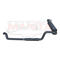 2 1/2in Catback With Centre Hotdog & Rear Muffler (Jimny XL 5 Door 1.5L Petrol)