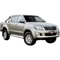 Single 2.5in Cat Back Aluminised Steel - Quiet (Hilux GGN150 05+)