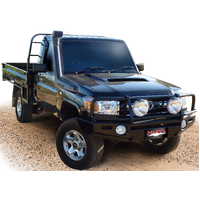Dual 3in Full System without Cat Aluminised Steel - Medium (Landcruiser VDJ79 07-16)