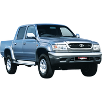 Single 3in Full System Aluminised Steel - Medium (Hilux KZN165 99-05)