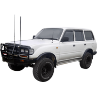 Single 2.5in Full System OEM Manifold Aluminised Steel - Medium (Landcruiser HZJ80 80-90)