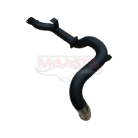 DPF Back, 4in Single Side Exit Without Muffler (Landcruiser VDJ79 V8 4.5L TD, Dual Cab Ute 16 On)