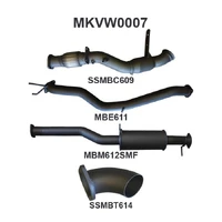 3in Late Model Standard Exit Sports Muffler (Amarok)