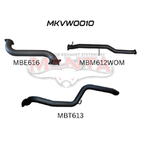 3in DPF Back Extended Tailpipe (Amarok V6 12+)