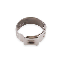 Stainless Steel Ear Clamp, 0.52" - 0.62" - 13.2mm - 15.7mm