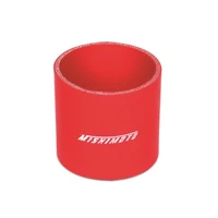 Silicone Hose - 3.0" Straight Coupler - Red