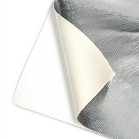 Aluminum Silica Heat Barrier with Adhesive Backing