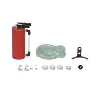 Aluminum Oil Catch Can - Small - Wrinkle Red