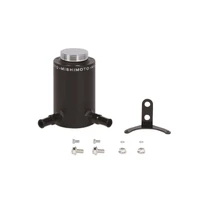 Aluminum Power Steering Reservoir Tank - Universal Wrinkle Black