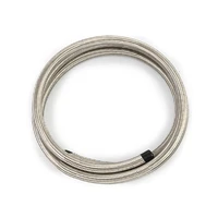 -4AN Braided Line - Stainless Steel - 10ft
