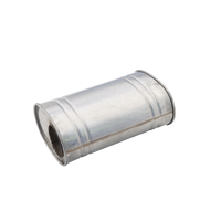 Universal Muffler 5in X 8in X 14in, 2-1/4in Inlet