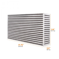 Air to Air Race Intercooler Core - 450.mm x 250.1mm x 88.9mm