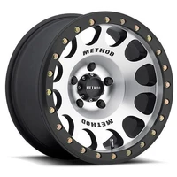 MR105 Beadlock 17x9 6x139.7 -38 Machined - Matte Black Ring