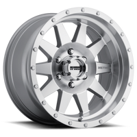 MR301 The Standard 17x8.5 6x139.7 25 Machined - Clear Coat