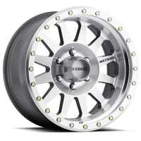 MR304 Double Standard 17x8.5 5x127 0 Machined - Clear Coat