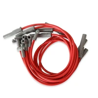 Super Conductor Spark Plug Wire Set Chevy 454, '74-'76 HEI For use on Chevy 454 engines, HEI, Red jacket.