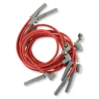 Super Conductor Spark Plug Wire Set Chevy 366-454 Socket For use on Chevy 366-454, Socket, Red jacket.