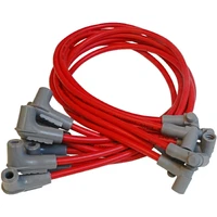 Super Conductor Spark Plug Wire Set Chevy Corvette 350 TPI For use on Chevy Corvettes with 350 TPI engine, Red jacket