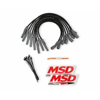 Ford Raptor 6.2L V8 Black Wire Set Direct replacement 8.5 mm Super Conductor spark plug wire set.