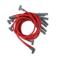 Super Conductor Spark Plug Wire Set, Chevy 454 75-On HEI For use on Chevy 454 '75-On, HEI, Red jacket