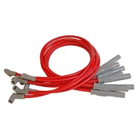 Super Conductor Spark Plug Wire Set, Dodge Ram, '94-'97, 318-360 For use on Dodge Ram 318,-360 engines, '94-'97, Red jacket