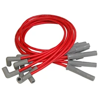 Super Conductor Spark Plug Wire Set, Mustang 5.0L '94-On For use on Ford 5.0L Mustangs, '94-On, Red jacket