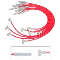 Super Conductor Spark Plug Wire Set, Jeep 4.0L, 6 Cyl., '93-'98 For use ons '93-'98 Jeep 4.0L, 6 Cyclinder engines, Red jacket