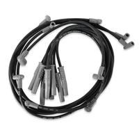 Wire Set, SC Blk, Chry. 383-440 HEI for Dist. For use on Chrysler 383-440 HEI with Distributor, Black jacket