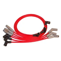 Wire Set, 8.5mm Super Cond., '01-'04 Ford Mustang 3.8L For use on '01-'04 Ford Mustang 3.8L, Red jacket