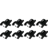 Street Fire Ignition Coils 1999-2007 GM L-Series Truck engines, Black, 8-Pack 8-pack, direct bolt-in to factory connectors