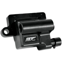 Street Fire Igntiion Coil, 1999-2009 GM L-Series Truck 99-09, Black, Individual Single coil, direct bolt-in to factory connectors