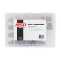 Deutsch Connector Kit 360 Piece Deutsch Connector Kit comes with 2, 3, 4, 6, 8 and 12 Pole Housings and Pins w/Seals