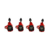 Ignition Coil - Blaster Series - Honda 1.5L/2.0L/2.0L Turbo 4-cyl-Red-4-Pack