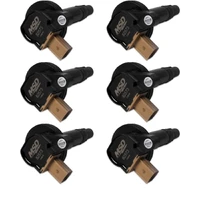 Ignition Coil - Ford EcoBoost - 3.5L V6 - 3-Pin Connector - Black - 6-Pack 2010-2016 Ford EcoBoost - 3.5L V6 - 3-Pin Connector