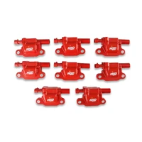 Ignition Coil - Blaster Series - LS2/LS3/LS4/LS7/LS9 Engines - Red - 8-Pack 2005-2013 GM LS Engines - 12570616/12573190/12611424 Replacement