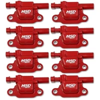 Ignition Coil - Blaster Series - Gen V GDI Engine - Red - 8-Pack - Square 2014-Up GM LT Direct Injected Engine - Square