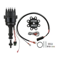 Ready-to-Run Black Marine Distributor Ford 351C-460, Steel Gear
