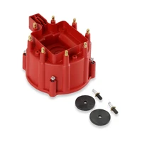GM HEI Distributor Cap, Red Replacement GM HEI distributor cap.