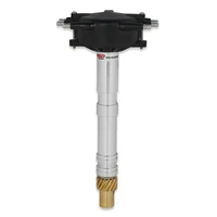 Chevy Super Tall Block Black Crab Cap Distributor Low-profile, tall block racing distributor