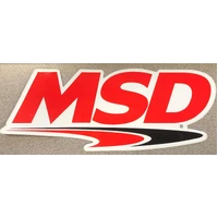 Decal The Logo Decal; Red, Black & White. 9.25" wide x 3.375" high.