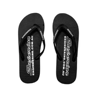 Superior Ladies Thongs - Black (Pair) Size 6