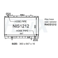 Radiator (S13 Silvia / 180SX SR20)