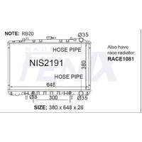 Radiator (Skyline RB20)