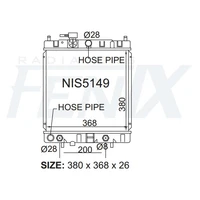Radiator (Micra K11 05/95-12/97)