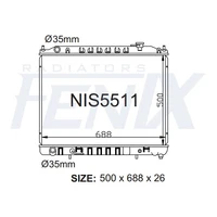 Radiator (Elgrand E51 3.5 6Cyl 08/00-08/10)