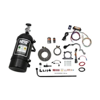Plate Wet Nitrous System - Ford 2018-2021 Ford Mustang w/ 5.0L Coyote V8 Engine. Includes 10 lb Black Bottle and 80mm Plate