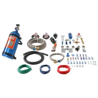 Import Nitrous System Dry Design Import Nitrous Dry System 40-75 HP, includes 10lb Blue Bottle