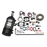 Plate Wet Nitrous System - GM 2016-2021 Chevrolet Camaro SS Nitrous System - Black Components w/ 10 lb Black Bottle