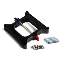 Pro Two-Stage Injector Plate Pro Two-Stage Injector Plate, 1" Thick, w/4 Spray Bars, Plate & Jets Only, Holley Square Bore, V8